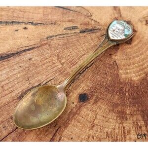 Vintage Mark Twain Boyhood Home Hannibal Missouri Souvenir Spoon Collectible